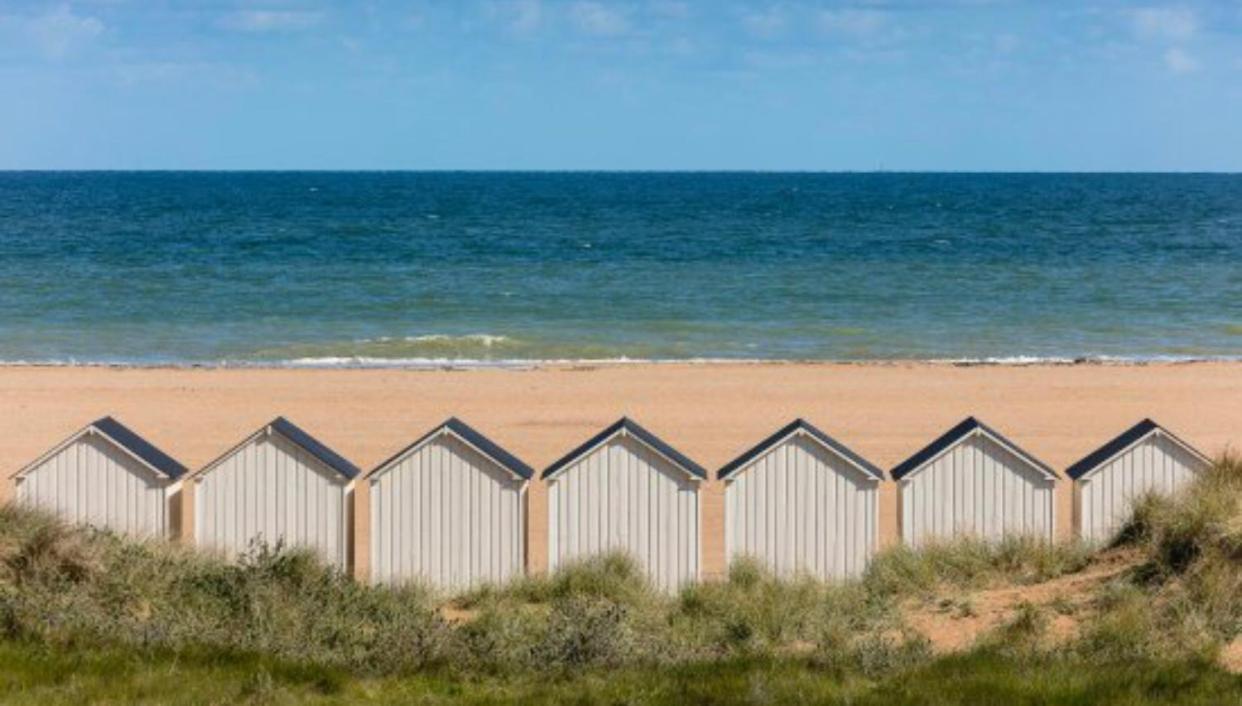 Le Riva Plage Appartement Ouistreham Exteriér fotografie